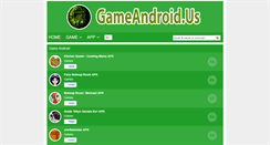 Desktop Screenshot of gameandroid.us